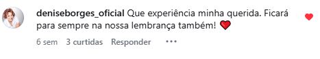 Depoimento Denise Borges