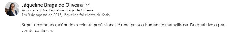 Depoimento Jaqueline Braga