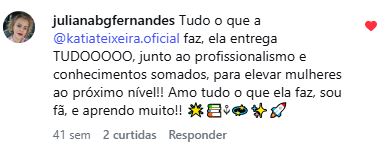 Depoimento Juliana Fernandes