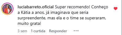 Depoimento Lucia Barreto