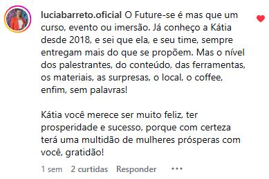 Depoimento Lucia Barreto