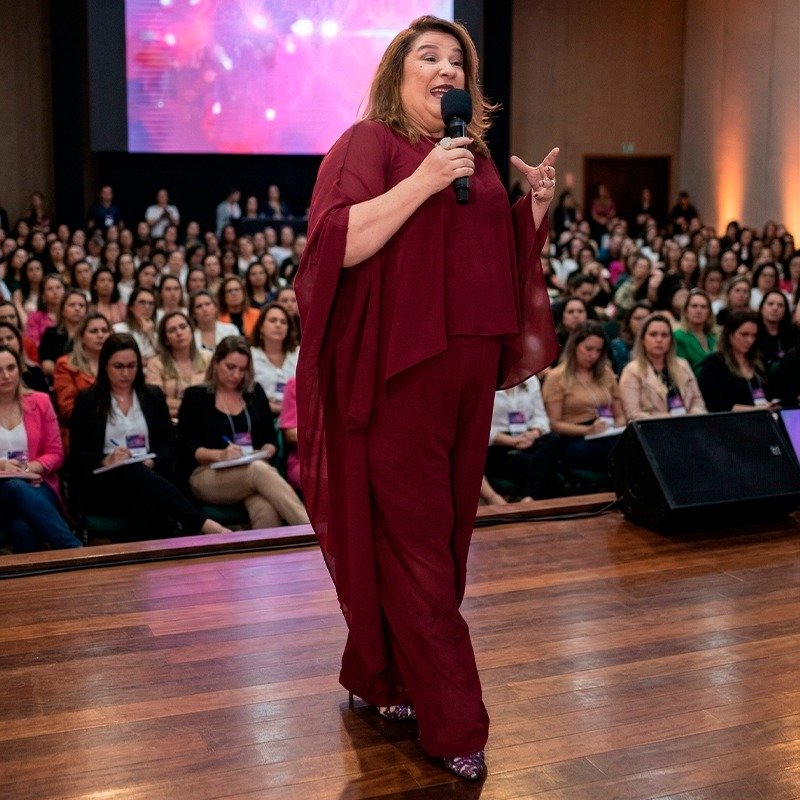 Kátia Teixeira no palco